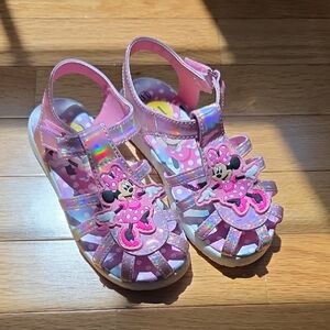 Disney Pink Sandals with Playful Design